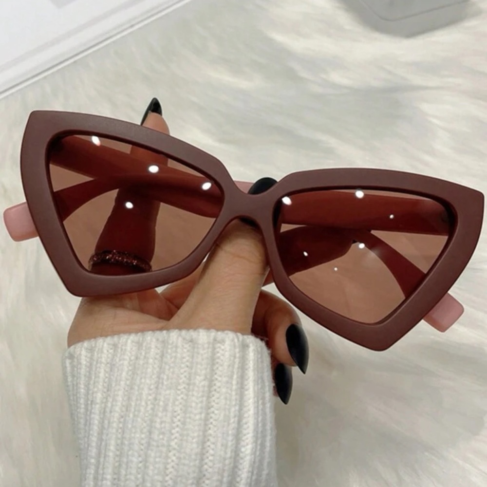 Triangle Jelly Tone Sunglasses
